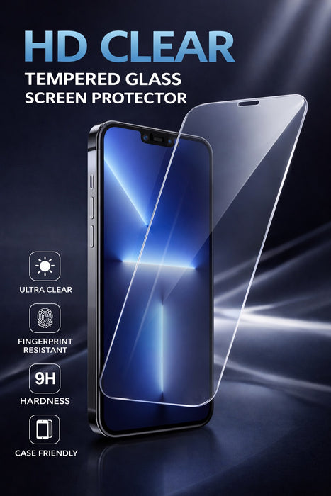 Screen-Protect.co.uk HD Clear Tempered Glass