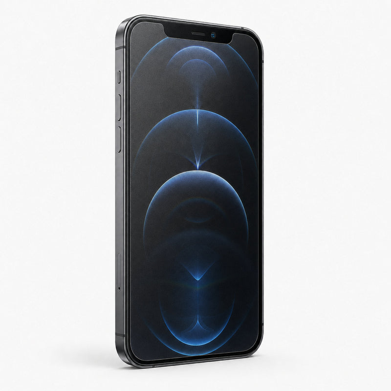 Apple iPhone 12 Pro Matte Privacy hydrogel screen protector – case-friendly fit with camera and sensor cutout