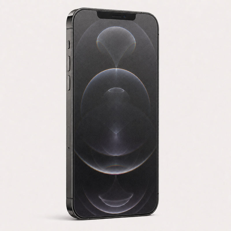 Apple iPhone 12 Pro Matte Privacy hydrogel screen protector – edge-to-edge fit with camera and sensor cutout